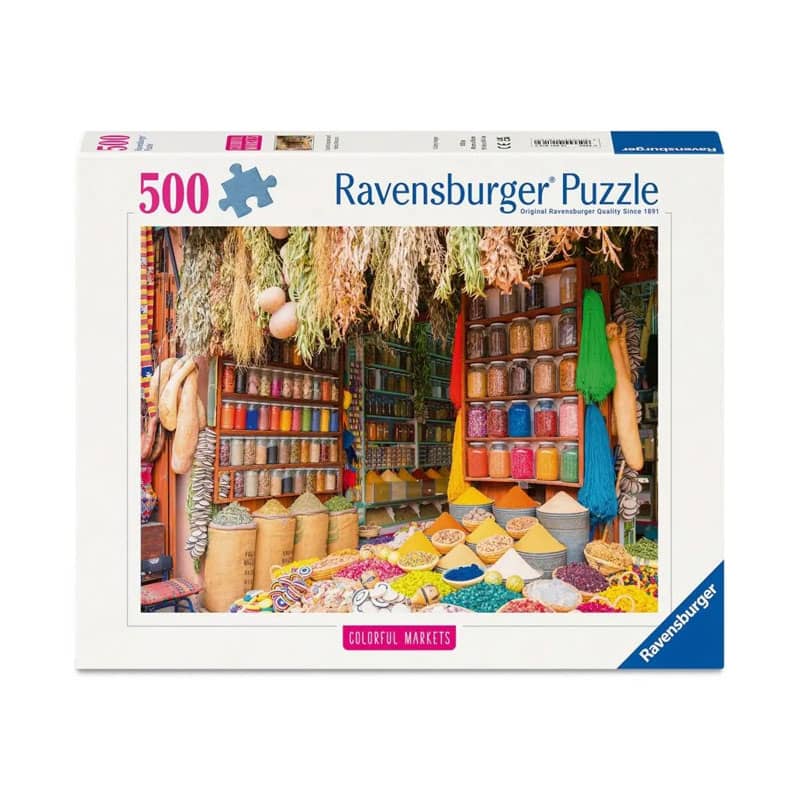 Αγορά στο Μαρόκο παζλ 500 τεμαχίων Ravensburger