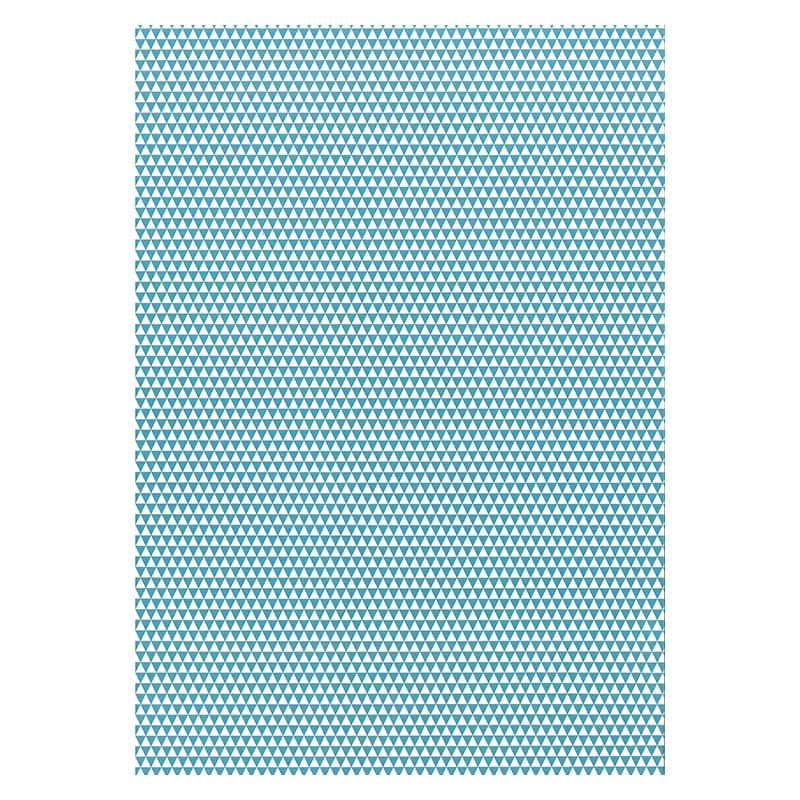 Χαρτόνι 50x70Cm δύο όψεων τρίγωνα τιρκουάζ